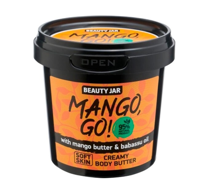 Крем-сливки для тела Mango Go! Beauty Jar - нежное увлажнение и ощущение роскоши