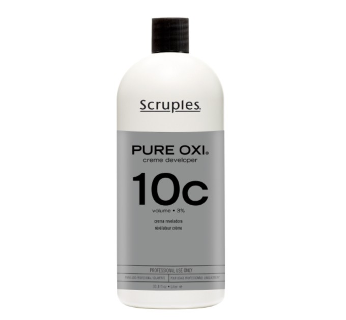 Окислитель Scruples 10 Vol PURE OXI 10 Volume Creme Developer 1 л (875): надежное решение для профессионального окрашивания