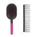 Профессиональный распутывающий набор расчесок Basic Beauty Черный с розовым - идеальный выбор для укладки волос