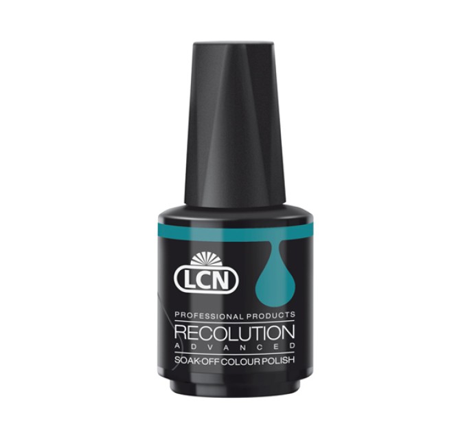 Изумительный гель-лак LCN Recolution UV-Colour Polish 10 мл Blue oasis – идеальный выбор для яркого и стильного маникюра!