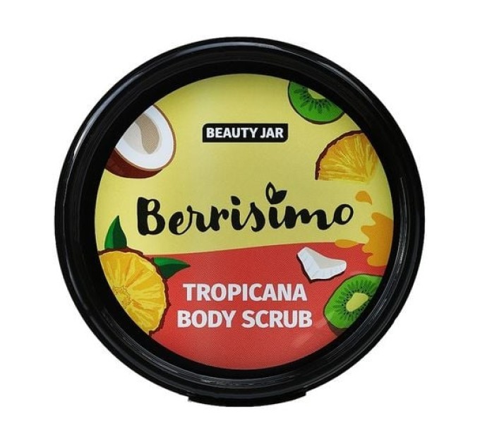 Тропический сахарно-соляный скраб Tropicana Beauty Jar 350 г: сияющая кожа в одном шаге