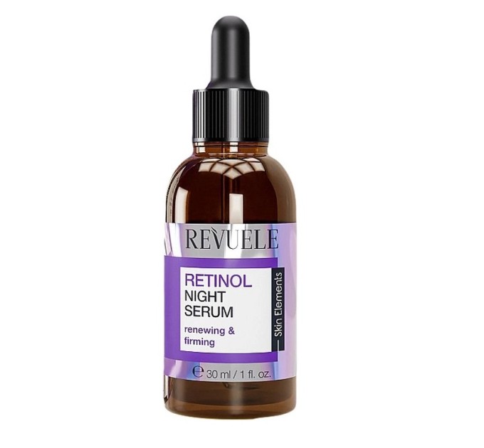 Увлажняющая ночная сыворотка Retinol Revuele: эффективность и уход за кожей лица