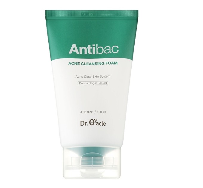 Мощное средство против высыпаний: Antibac Acne Cleansing Foam Dr. Oracle