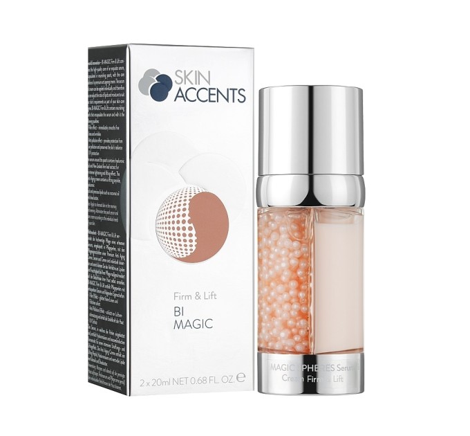 Сыворотка для лица 2в1 Укрепляющая с жемчужинами Inspira:cosmetics Skin Accents 40 мл (4251059301310)