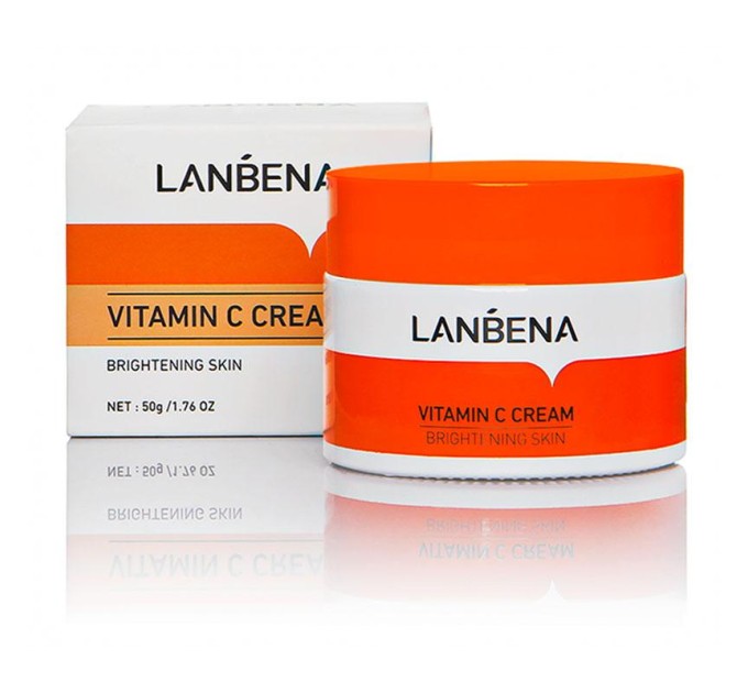 H1: Успокаивающий и питательный крем для лица LANBENA Cream Vitamin C, 50 г