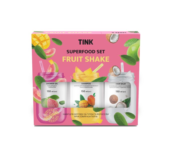 Подарунковий набір Superfood Set Fruit Shake Tink 450 мл: смакові експерименти для здорового життя