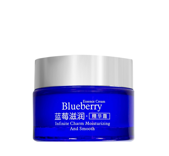 Крем для лица увлажняющий с экстрактом черники Bioaqua Blueberry Essence Cream 50 г (BQY57614)