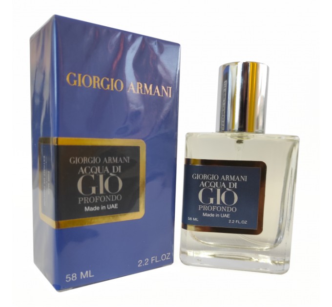 Обладайте истинной глубиной с парфюмом Giorgio Armani Acqua di Gio Profondo - ОАЭ Tester 58ml на agon-v.com.ua