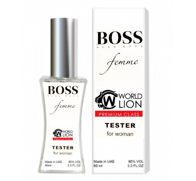 Обзор тестера Hugo Boss Femme 60ml на agon-v.com.ua