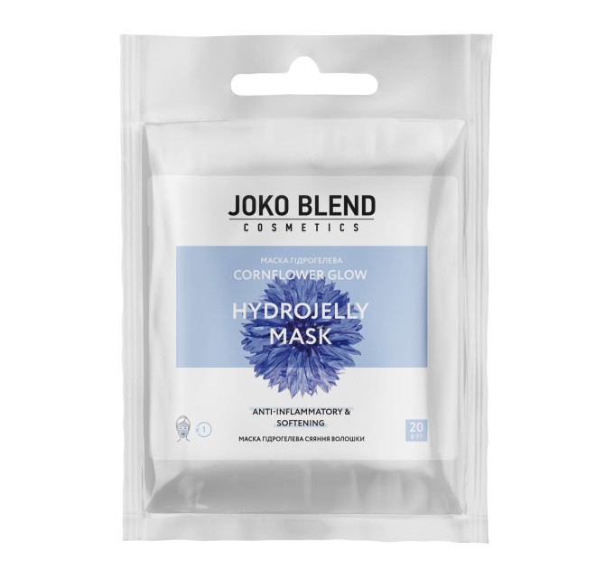 Маска гидрогелевая Cornflower Glow Joko Blend 20 г: подарок для кожи