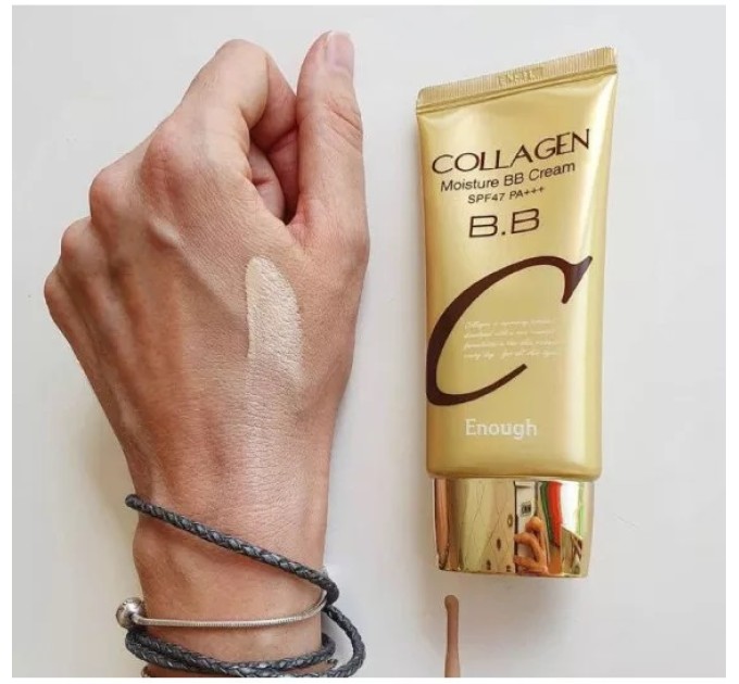 Тональный крем для лица BB Enough Collagen Moisture BB Cream SPF47 PA+++ 50 мл (8809605870269)