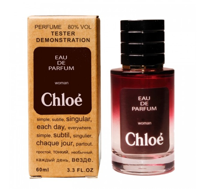 Насыщенный аромат Chloe Eau De Parfum - Selective Tester 60ml: тестируйте и наслаждайтесь!