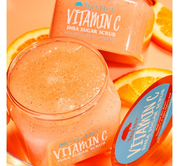 Tree Hut Vitamin C Sugar Scrub: Уникальный скраб для тела в формате 510 г