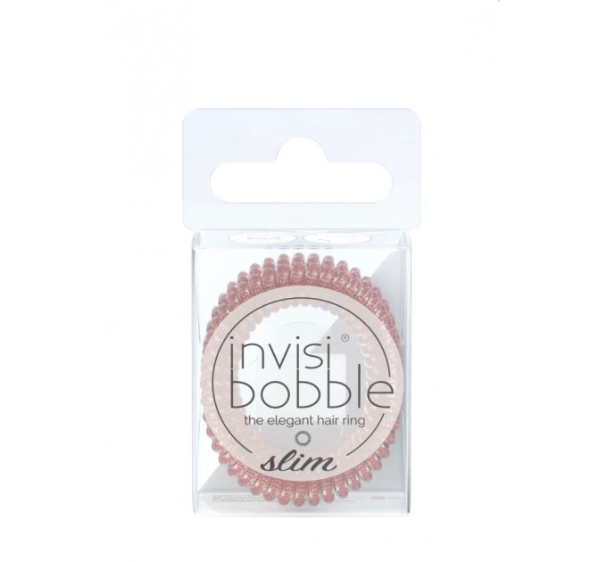 Резинки-браслеты invisibobble SLIM Pink Monocle 3 шт: стильный аксессуар для волос