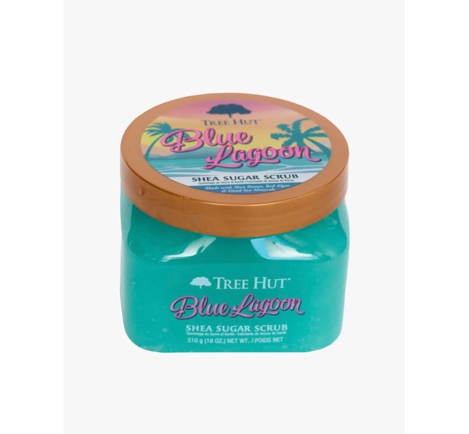 Tree Hut Blue Lagoon Sugar Scrub: Уникальный скраб для тела