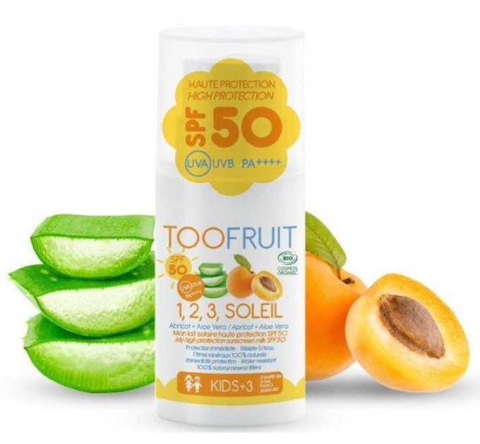 Захисти шкіру з Toofruit: Абрикос-Алое вера SPF 30!