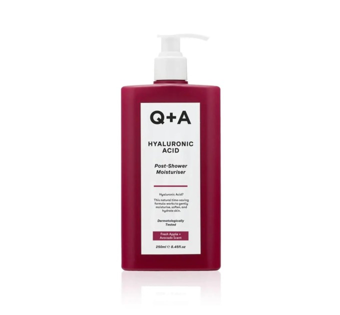 Увлажняйте кожу с Q+A Hyaluronic Acid Moisturiser