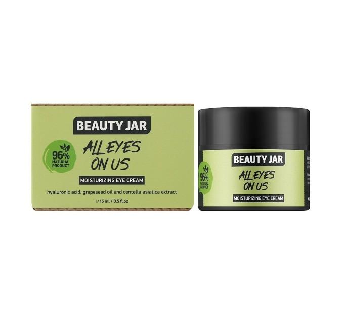 Увлажняющий крем для вокруг глаз All Eyes On Us Beauty Jar: забота и сияние в одной баночке