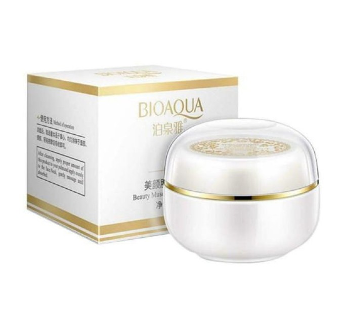 Ночной крем BIOAQUA Whitening Cream: идеальное выравнивание тона лица за ночь, 30г