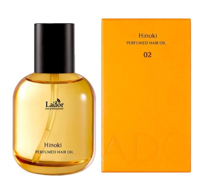 Поживне парфумоване масло для волосся La'dor Perfumed Hair Oil 02 Hinoki 80 мл купити в Україні