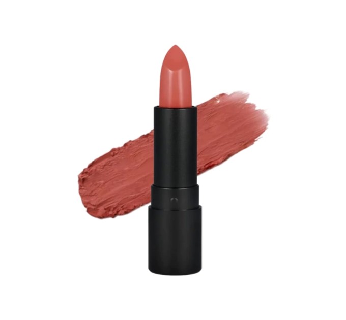 Матовая помада Mizon Velvet Matte Lipstick Dirty Peach 3,5 г: нежный оттенок и стойкость для идеального макияжа