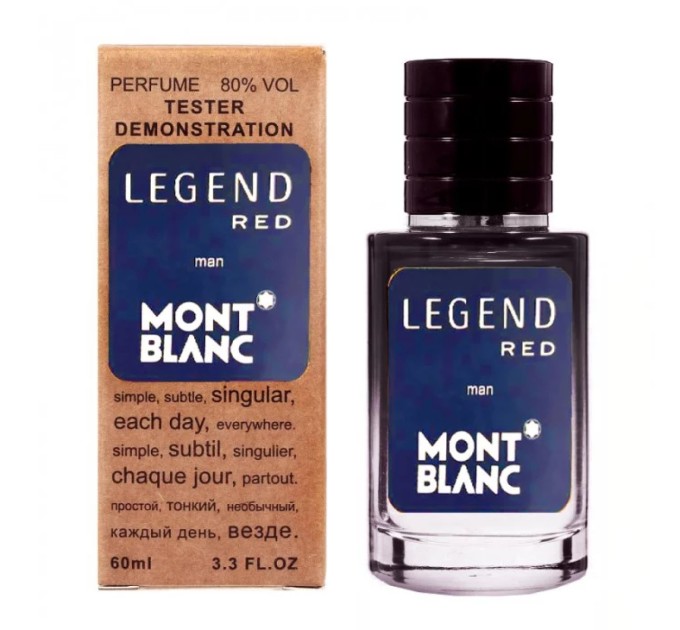 Montblanc Legend Red - Selective Tester 60ml: соблазнительный аромат в ограниченной версии