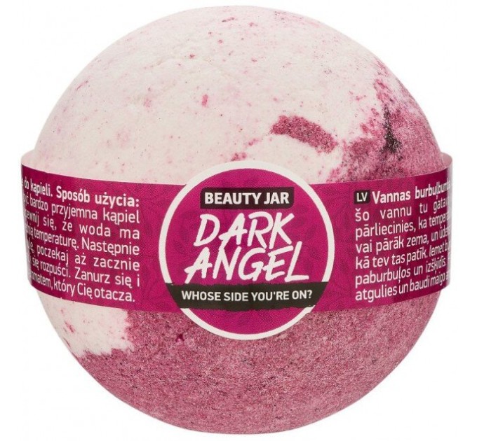 Расслабление в ванне с Бомбочкой Dark Angel Beauty Jar