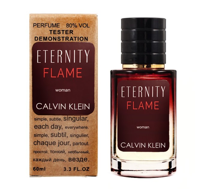 Интенсивный тестер Calvin Klein Eternity Flame - Selective Tester 60ml: сила страсти в каждой капле