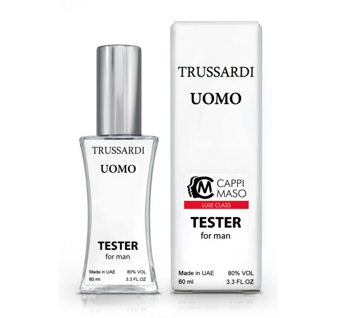 Уникальный аромат: Парфюм Trussardi Uomo - Tester 60ml на agon-v.com.ua