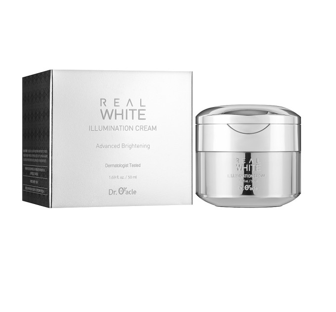 Real White Illumination Cream: Быстрый эффект отбеливания для лица!