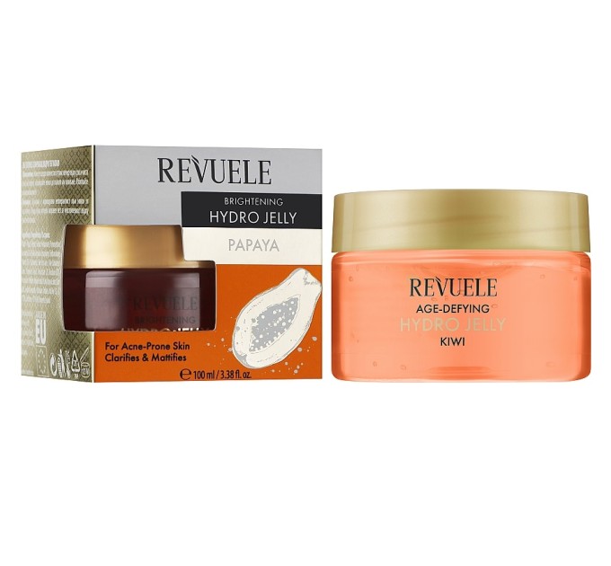 Revuele Папайя FRUITY FACE CARE: гидро-желе для молодой кожи