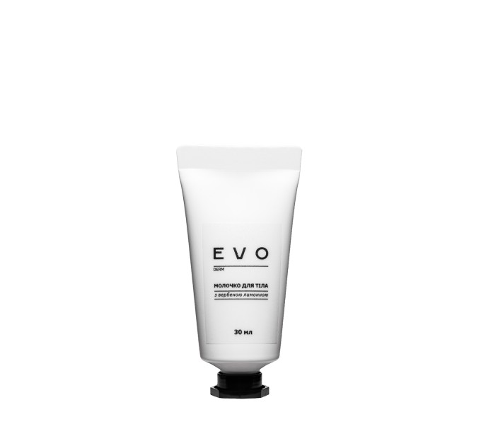 Восхитительное молочко для тела с вербеной лимонной EVO derm – нежный уход в удобном формате 30 мл