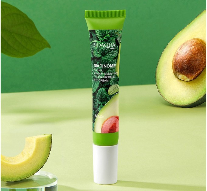 Улучшите упругость кожи век с кремом Bioaqua Niacinome Avocado Elasticity Eye Cream 20 г