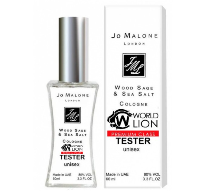 Исследуйте аромат Jo Malone Wood Sage and Sea Salt в тестере 60 мл