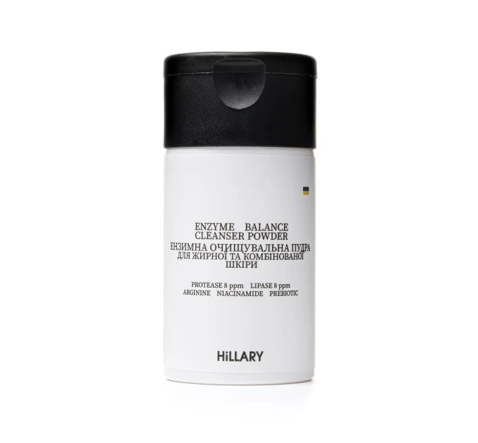 Энзимная очищающая пудра для жирной и комбинированной кожи: Enzyme Balance Cleanser Powder Hillary 40 г