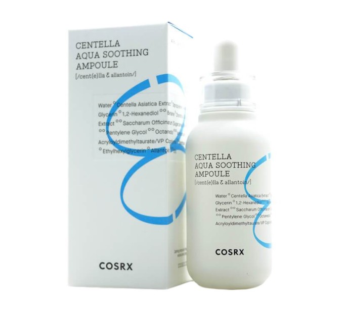 Сыворотка Centella Aqua Soothing Ampoule Cosrx: увлажнение и успокоение для лица