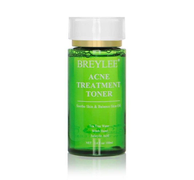 Эффективное лечение акне: Тоник BREYLEE Acne Treatment Toner 100 мл для кожи лица