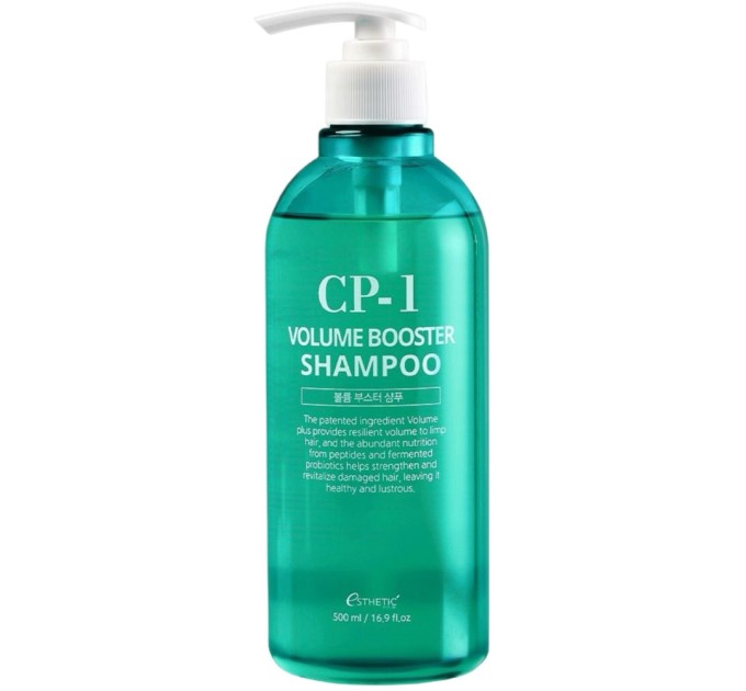 Шампунь для объема и укрепления волос Esthetic House CP-1 Volume Booster Shampoo 500 мл