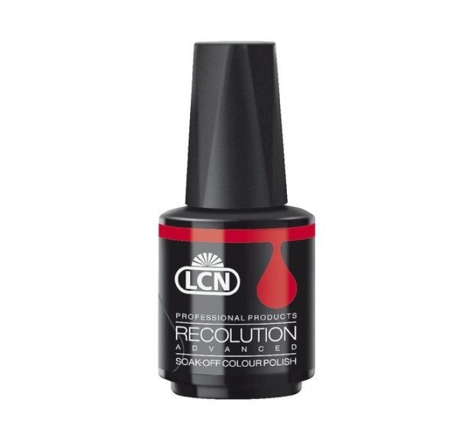 Долговечный и яркий гель-лак LCN Recolution UV-Colour Polish 10 мл Red forever на Agon-v.com.ua