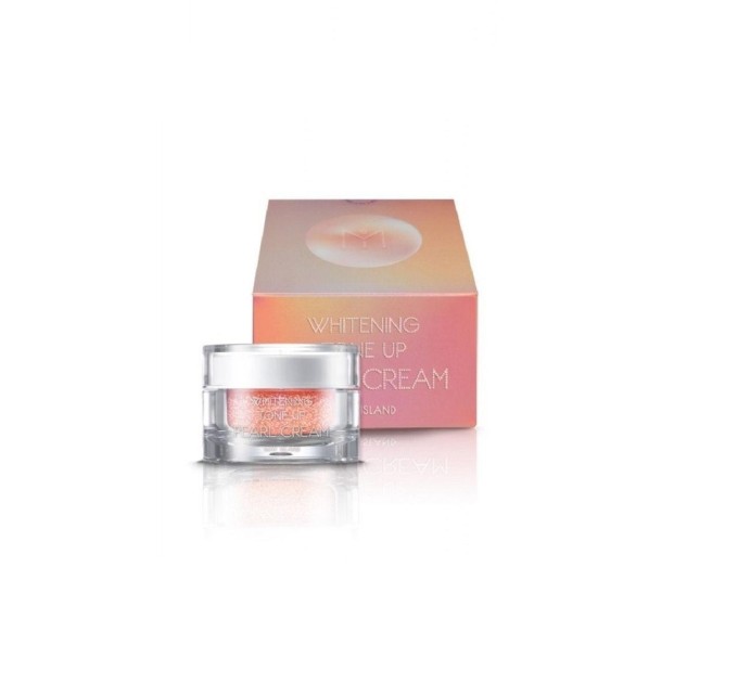 Осветляющий крем для лица с жемчужной пудрой: May Island Whitening Tone Up Pearl Cream 50 мл