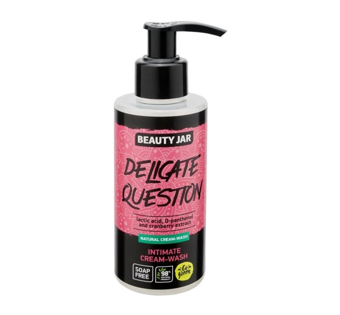 Крем-гель Delicate Question Beauty Jar: идеальная интимная гигиена