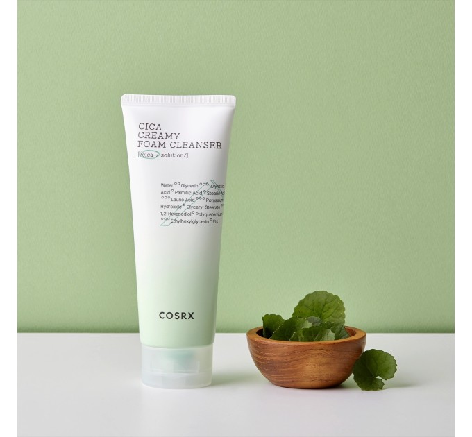 Пенка для умивання Pure Fit Cica Creamy Foam Cleanser COSRX 150 мл - ефективний очищувач шкіри.