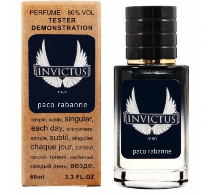 Тестер Paco Rabanne Invictus - Selective Tester 60ml: потрясающая ароматная сила