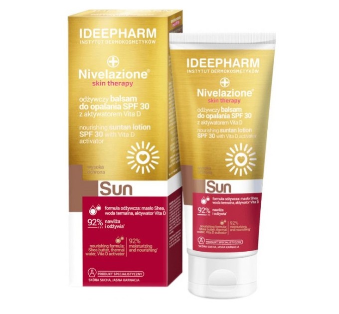 Защита и питание кожи с бальзамом SPF30 и активатором витамина D от Nivelazione Skin Therapy Sun Farmona