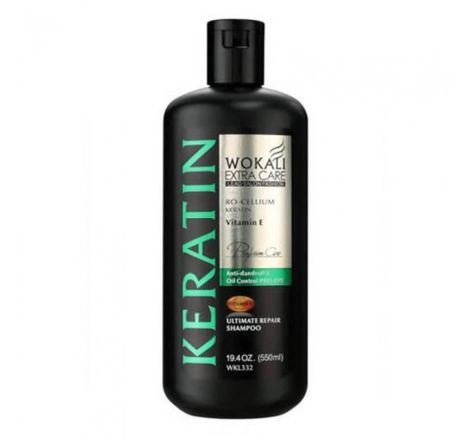 Шампунь Wokali Keratin Ultimate Repair для борьбы с перхотью