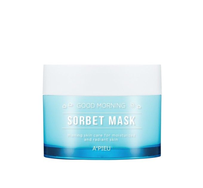 Утренняя маска Apieu Good Morning Sorbet Mask - сияние и свежесть для вашего лица