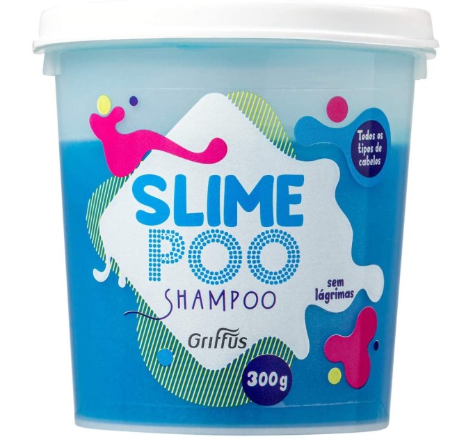 Дитячий шампунь Griffus Shampoo Azul Slimepoo 300г: ніжне очищення для волосся