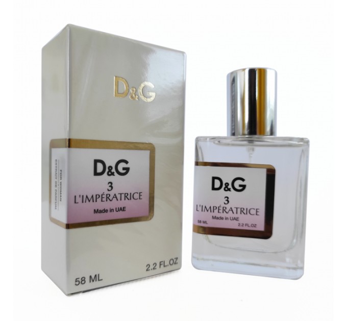 Погрузитесь в мир роскошного аромата с парфюмом Dolce & Gabbana 3 L'Imperatrice - ОАЭ Tester 58ml