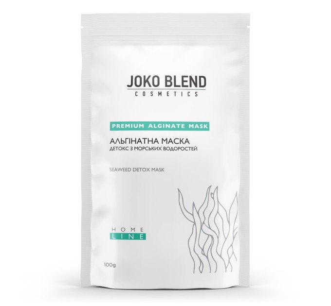 Альгинатная маска Детокс с морскими водорослями Joko Blend