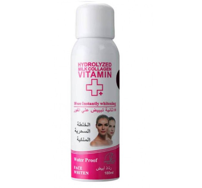 Осветляющее средство для лица Wokali Hydrolyzed Milk Collagen Vitamin + Face Whiten WKL659 180 мл